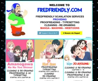 Fredfriendly.com(Scanlations) Screenshot