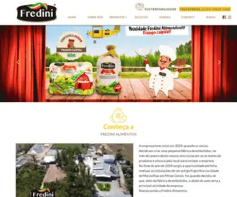 Fredini.com.br(Alimentos) Screenshot