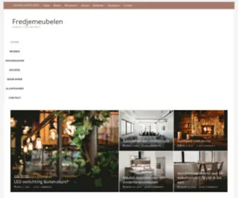 Fredjemeubelen.nl(Website over meubels) Screenshot