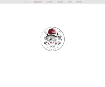 Fredlecailler.com(Restaurant de poissons et fruits de mer à Cannes) Screenshot