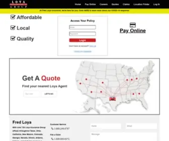 Fredloya.com(General Car Insurance & Insurance For Cars) Screenshot