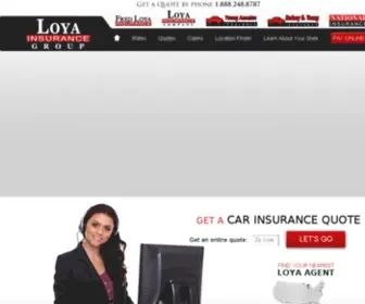 Fredloyainsurance.com(General Car Insurance & Insurance For Cars) Screenshot