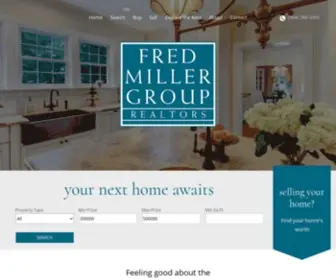 Fredmillergroup.com(Jacksonville Homes for Sale & Real Estate) Screenshot