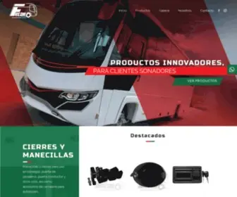 Fredmo.com(Importación y comercialización de piezas para autobuses) Screenshot