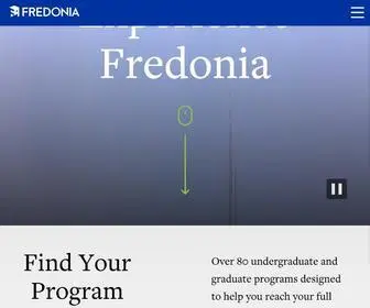 Fredonia.edu(Fredonia) Screenshot