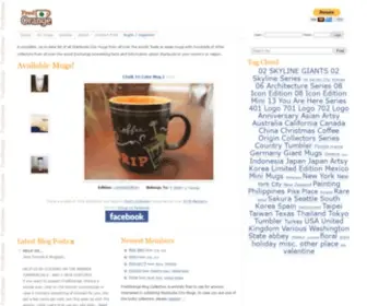 Fredorange.com(The Starbucks City Mugs Collection @ FredOrange) Screenshot