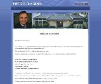 Fredpardes.com(Fred Pardes) Screenshot