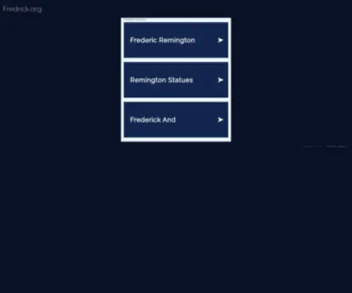 Fredrick.org(Fredrick) Screenshot