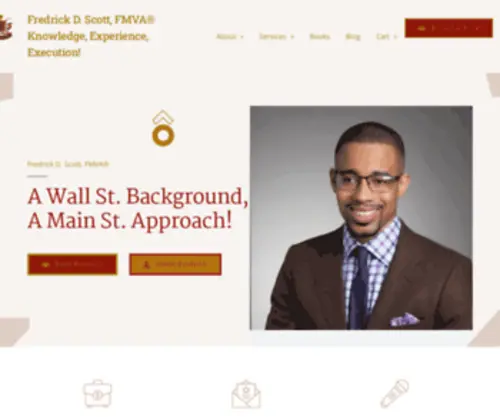 Fredrickdscott.com(Scott, FMVA®) Screenshot