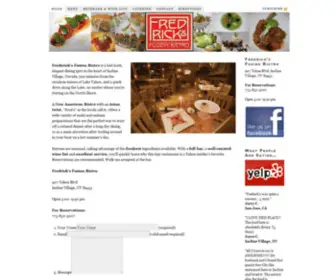 Fredricksbistro.com(Fredricksbistro) Screenshot