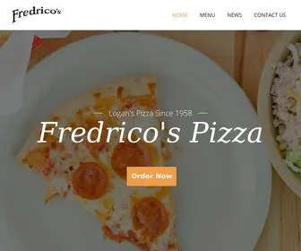 Fredricospizza.com(Logan's Pizza Since 1958) Screenshot