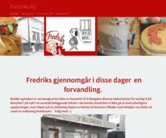 Fredriks.no(Festlokal) Screenshot