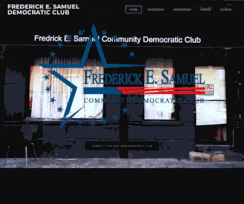 Fredsamsdemocraticclub.com(FREDERICK E) Screenshot