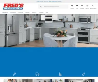 Fredsappliances.com(Save on kitchen & home appliances) Screenshot