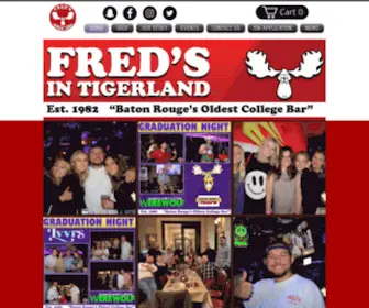 Fredsbar.com(Fred's Bar & Grill was established in 1982 and) Screenshot