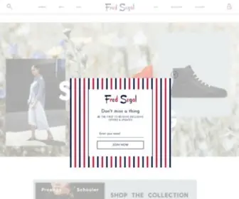 Fredsegal.com(Fred Segal Official Site) Screenshot