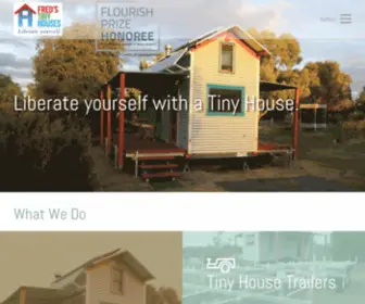 Fredstinyhouses.com.au(Fred's Tiny Houses & Trailers) Screenshot