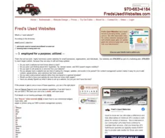 Fredsusedwebsites.com(Fred's Used Websites) Screenshot