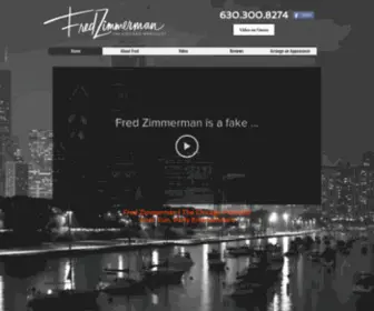 Fredzimmerman.com(Fun, Intelligent Entertainment) Screenshot