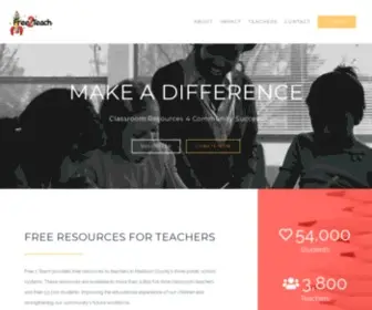 Free-2-Teach.org(Free 2 Teach) Screenshot