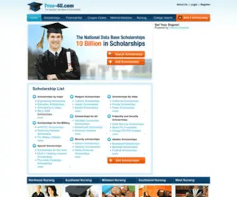 Free-4U.com(Grants for College) Screenshot