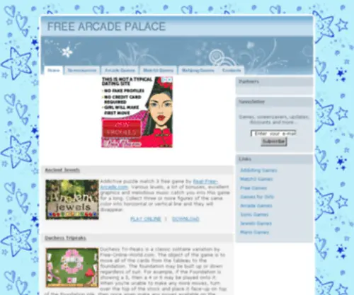 Free-Arcade-Palace.com(FREE ARCADE PALACE) Screenshot