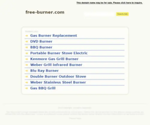 Free-Burner.com(Free Burner) Screenshot