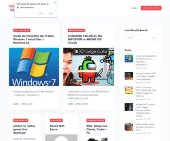 Free-Cheats-For-Games.com(Free Cheats For Games) Screenshot