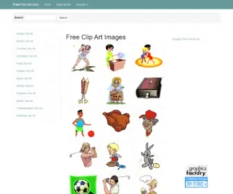 Free-Clip-ART.com(Free clip art vector images from) Screenshot