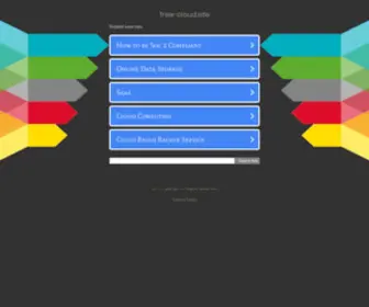 Free-Cloud.site(Free Cloud site) Screenshot