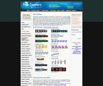 Free-Counters.co.uk(Free Counters) Screenshot