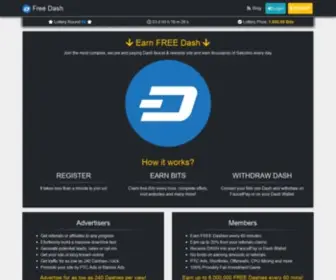 Free-Dash.ltd(Free dash faucet) Screenshot