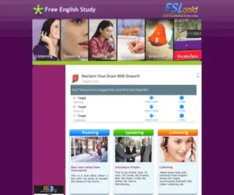 Free-English-Study.com(Free English Study) Screenshot