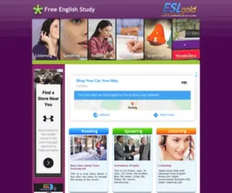 Free-English-Study.net(Free English Study) Screenshot