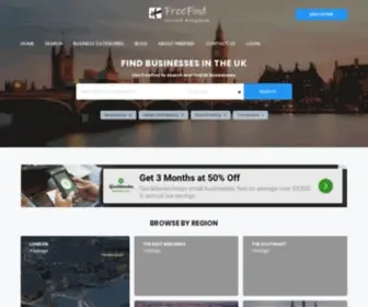 Free-Find.co.uk(FREE UK Business Directory) Screenshot