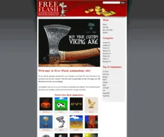 Free-Flash-Animations.com(Free Flash Animations) Screenshot