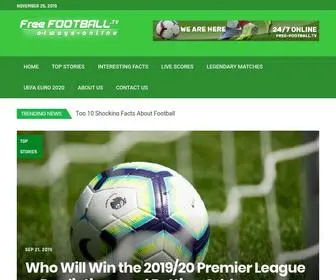 Free-Football.tv(Watch Live Football online with Live Sport Network. Our instant access membership site) Screenshot