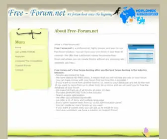 Free-Forum.net(Free Forum.Net) Screenshot