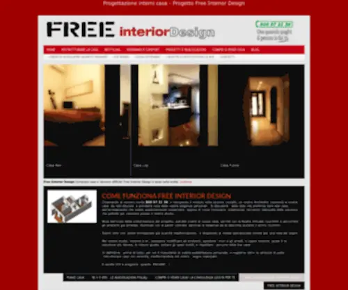 Free-Interior-Design.it(Progettazione interni casa) Screenshot