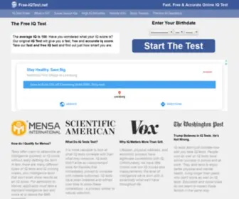 Free-Iqtest.net(Free IQ Test) Screenshot
