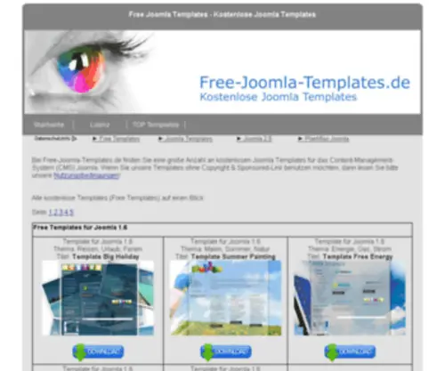 Free-Joomla-Templates.de(Free joomla templates) Screenshot