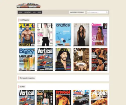 Free-Magazines-Download.com(Free pdf magazine) Screenshot