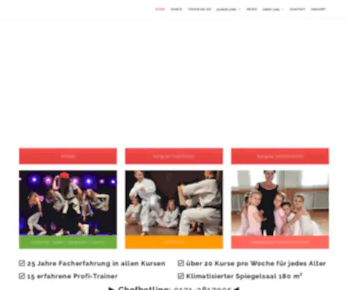 Free-Motion.de(Free Motion Hip Hop Tanzen Breakdance Kindertanz Ballett Taekwondo) Screenshot