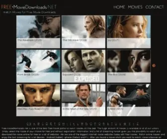 Free-Moviedownloads.net(Free Movie Downloads) Screenshot