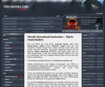Free-Musika.com(Musik Download kostenlos) Screenshot