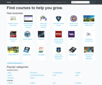 Free-Onlinecourses.com(Find your perfect course) Screenshot