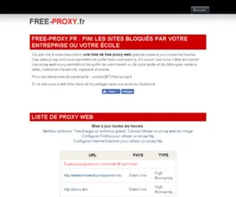 Free-Proxy.fr(Proxy) Screenshot
