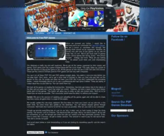 Free-PSpgames.net(Free PSP Games Downloads) Screenshot