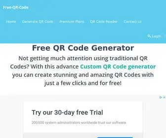 Free-QR-Code.net(Free Bulk QR Code Generator in SVG PNG) Screenshot