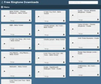 Free-Ringtone-Downloads.com(Free Ringtone Donwloads) Screenshot